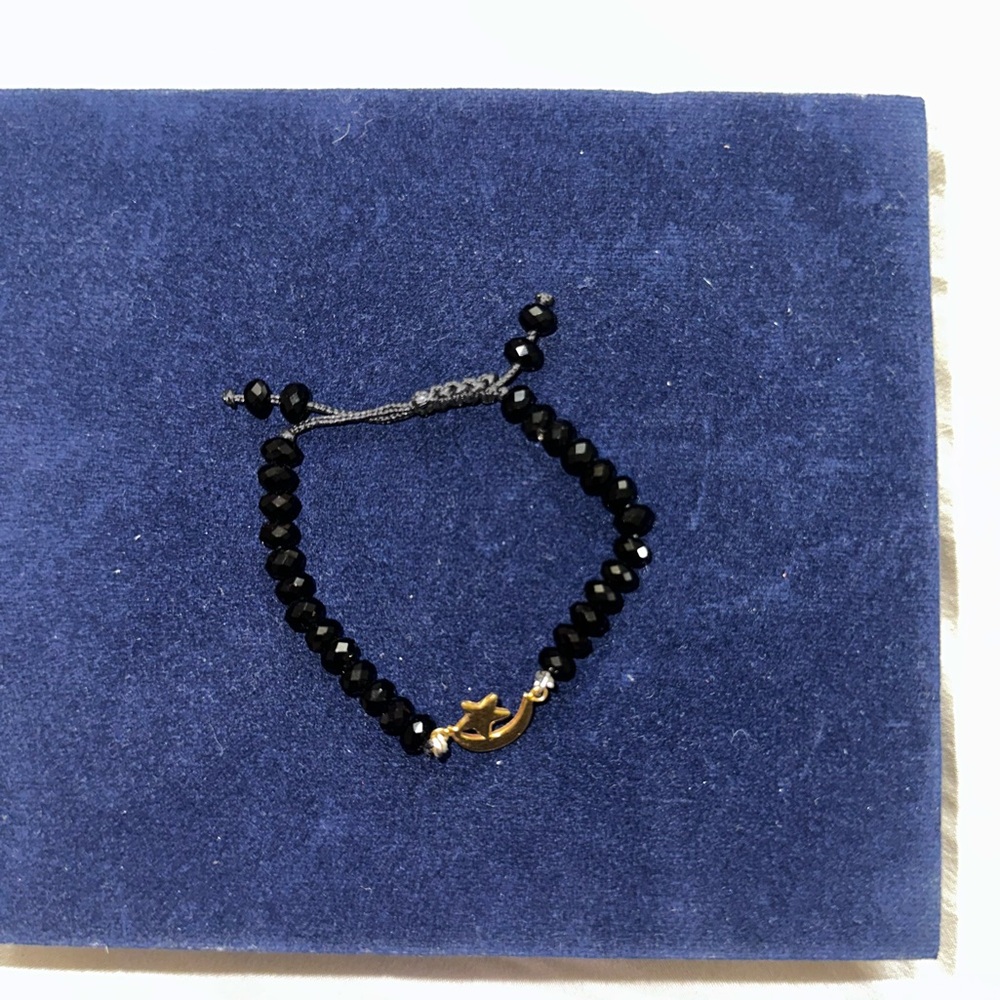 18k gold charm bracelet